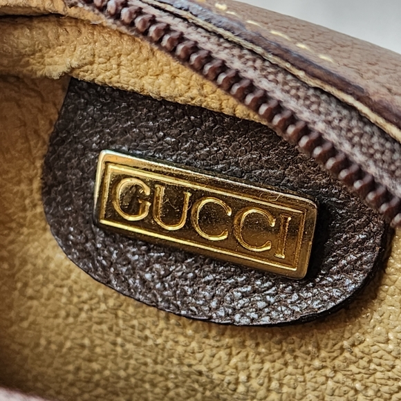 Rare Authenticated Vintage Gucci GG Monogram Canvas Bag - Picture 9 of 14